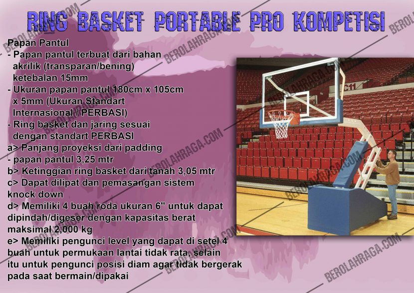 Produsen Ring Basket Standard Kompetisi Murah